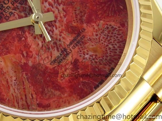 Bracelet RAF Dial Edition YG Best on A2836 Rock Date YG 36 Day 0122